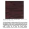 Ohio Sheesham Wood Contemporary Foldable Laptop Table in Dark Walnut Finish