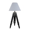 Shailyn White Cotton Shade Table Lamp