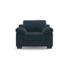 Esquel Premium 1 Seater Fabric Sofa in Indigo Blue Colour
