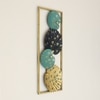 W-Stella Abstract Metal Wall Decor in Multicolor Set of 1