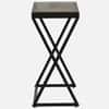 Nugent Sheesham Wood Nest of Tables in Natural Finish by Bohemiana