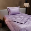 Stoa Paris Comforter for Single Bed, 300TC Satin Comforters in Lilac