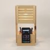 Minister Wooden Table Lamp With Mobile Stand