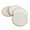 Timeless Elegance Marble Coaster Set of 2