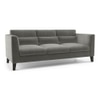 Lewis Sofa (Colour : Ash Grey Velvet, Cushion : Soft, Seater : 3+1+1)