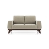 Granada Essential 2 Seater Fabric Sofa In Oyster Beige