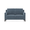 Abbey Sofa (Colour : Ocean Weave, Cushion : Soft, Seating Capacity : 2 Seater)
