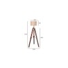 Stephen Beige Jute Shade Floor Lamp