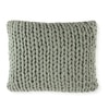Knotty Ryegrass Cotton Knitted Cushion Cover 18X18 Inches