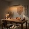 Venus 48 Brown Solid Wood Single Hanging Light