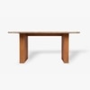Hiro Solid Wood Dining Table Set in Grey Colour