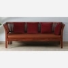 Urdhan 3 Seater Sofa in Honey Finish