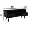 Aspen Solid Wood TV Unit in Walnut Finish