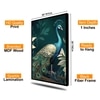 The Castle Decor Vastu Peacock Wall Art Framed Painting 20x30 Inch Style 2