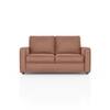 Apollo 2 Seater  Fabric Sofa In Mocha Mousse Velvet Colour