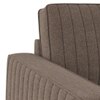Apollo Neo 3 Seater Fabric Sofa In Daschund Brown Colour