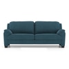Farina Luxe 3 Seater Fabric Sofa in Colonial Blue Colour
