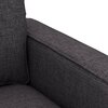 Apollo Sofa (Colour : Steel, Cushion : Hard, Back Type : Regular, Seating Capacity : Right Aligned 2 Seater + Right Aligned Chaise + Ottoman)