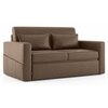 Camden Compact 3 Seater Pull Out Sofa cum Bed In Mocha Brown Colour