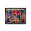Madhubani Canvas Wall Prints Canvas Wall Prints Set of 2 Multicolor Matte