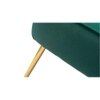 Fission Fabric Accent Chair in Green Colour