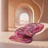 Jaipur Rugs Soft Abstract Wool Viscose Tufted Rug Purple 6x5 ft