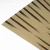 Shiga Wool Rectangle Carpets Durry  in Yellow Colour