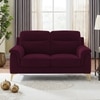 Niwara Velvet 2 Seater sofa in  Red wine color