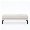 Retro Mod Bench in White Colour