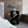 Nextstep D End Table Black