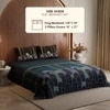 Stoa Paris King Size Bedsheet Bedsheet, Midnight Blue