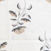 Hera White Floral 400 TC Cotton Flat Single Size Bedsheet with 2 Pillow Covers – Threads