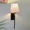 Devansh Metal Electric Wall Light in Black Colour with Multi Shade Count of 1 Light