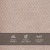 Kingsley Fabric King  Size Bed With Hydraulic Storage (Textured Beige Colour)