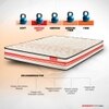 Propel 3 Zoned NRG Layer Medium Firm Pocket Spring Mattress with Zero Motion Transfer (84 x 72 in, 7 Inches)