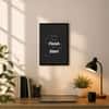 The Castle Decor The Only Way To Finish Is To Start Wall Art 8x12 Inch