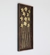 W-Kane Abstract Metal Wall Decor in Gold Set of 1