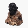 VEDAS Polyresin  Figurine in Black Colour