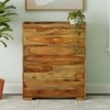 Elder Sheesham Wood Chest of Drawers in TEAK FINISH
