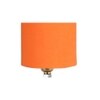 Josie Wood Table lamp with Orange cotton Shade