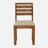 Arbor Solid Wood 4 Seater Dining Set With 4 Chairs in Honey Finish