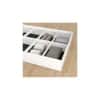 Namah Engineered Wood Queen Size Bed In White Finish