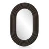 Rensa Solid Wood Mirror Frame In Dark Walnut Finish