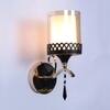 Eliante Elysian Gold And Brown Iron Wall Light With E27 Holder In Gold And Brown Colour