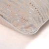 Metallic Printed And Beaded Cushion Cover