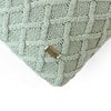 Crest Desert Sage Cotton Knitted Cushion Cover 12X20 Inches