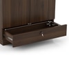 Bocado 2 Door Wardrobe in Columbian Walnut Finish