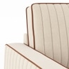 Apollo Neo  High Back 1 Seater  Fabric Sofa In Classic Beige Colour