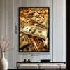 The Castle Decor Luxury Money Wall Art Framed Painting 20x30 Inch