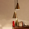 Handano Brass Finish Metal Pendant Light
